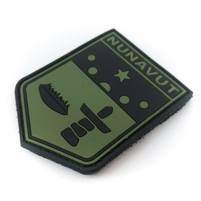 TACTICAL INNOVATIONS: Nunavut Territorial Shield PVC Patch – Multicolour Collection