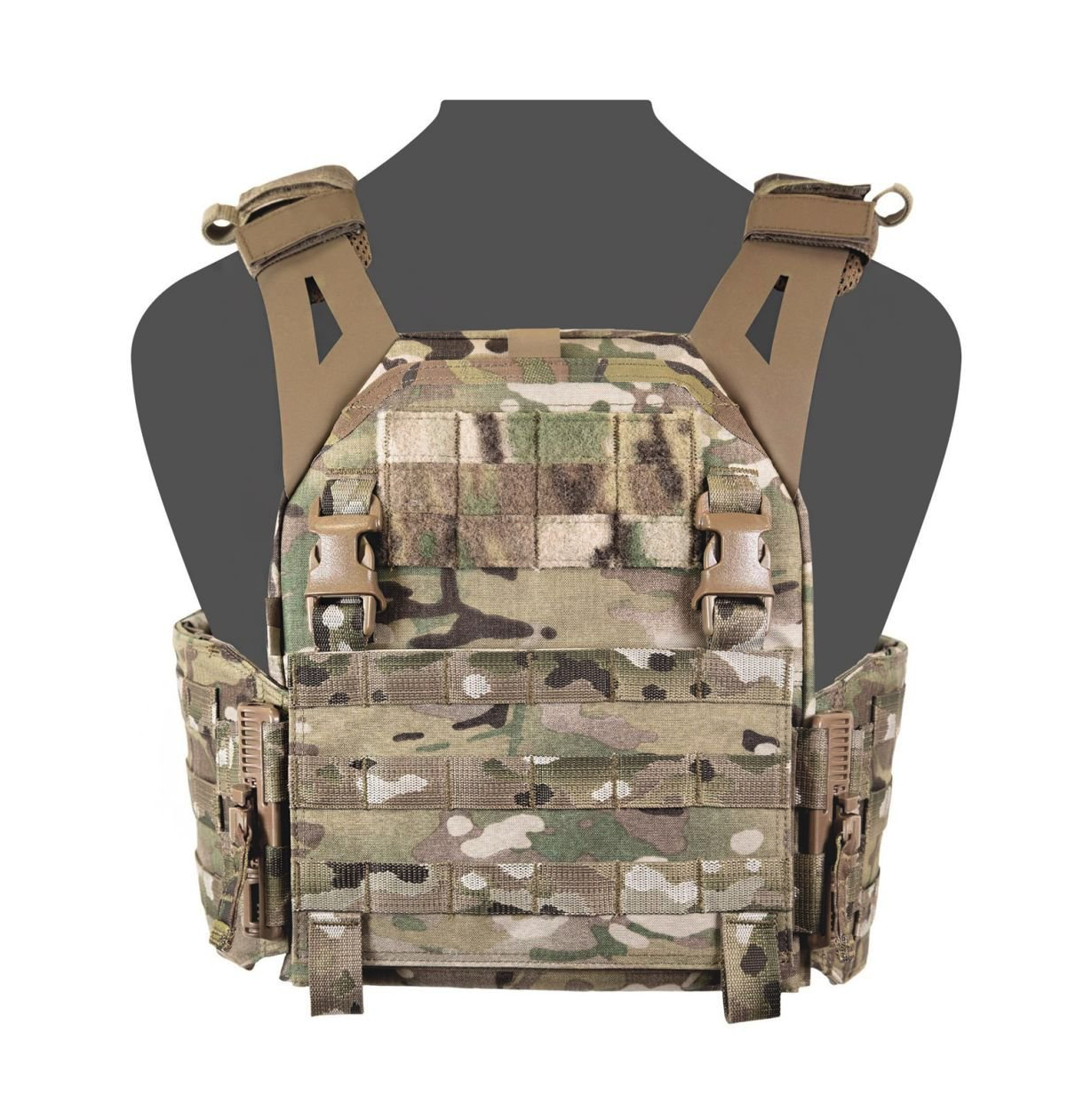 WARRIOR ASSAULT: Warrior LPC (Low Profile Carrier) V1 Plate Carrier w/ Solid Sides