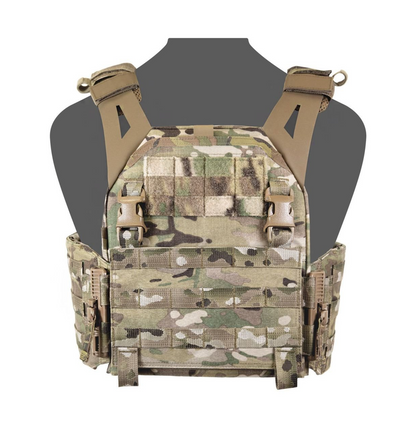 WARRIOR ASSAULT: Warrior LPC (Low Profile Carrier) V1 Plate Carrier w/ Solid Sides
