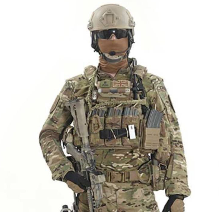 WARRIOR ASSAULT: DCS Special Forces Plate Carrier, Base w/ 5 Open Mags, 2 Utility Pouches