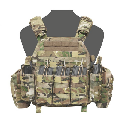 WARRIOR ASSAULT: DCS Special Forces Plate Carrier, Base w/ 5 Open Mags, 2 Utility Pouches