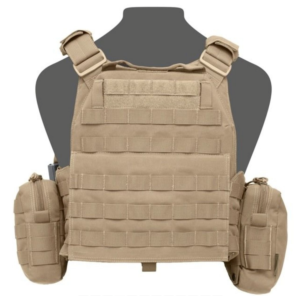 WARRIOR ASSAULT: DCS Special Forces Plate Carrier, Base w/ 5 Open Mags, 2 Utility Pouches