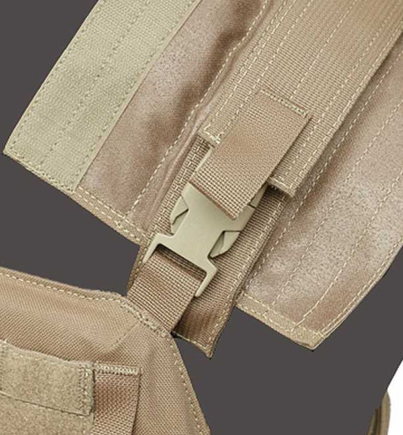 WARRIOR ASSAULT: DCS Special Forces Plate Carrier, Base w/ 5 Open Mags, 2 Utility Pouches