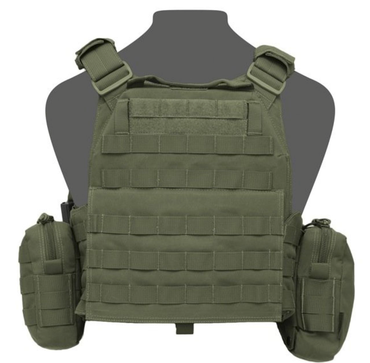 WARRIOR ASSAULT: DCS Special Forces Plate Carrier, Base w/ 5 Open Mags, 2 Utility Pouches