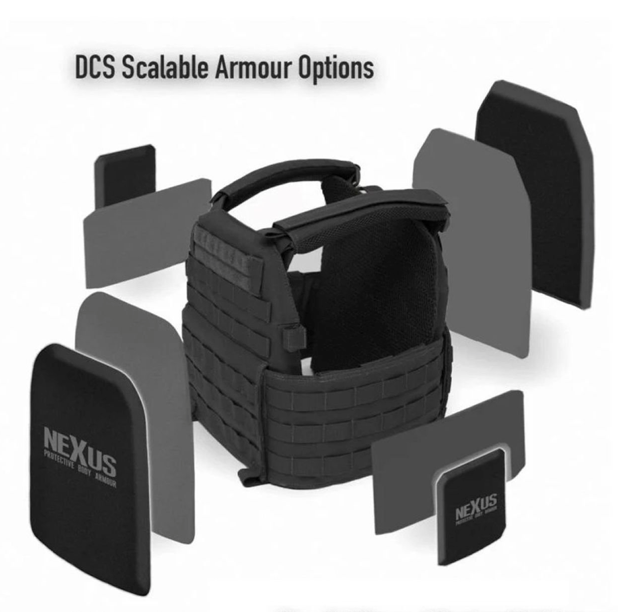 WARRIOR ASSAULT: DCS Special Forces Plate Carrier Combo, Base w/ Covered 5.56 M4 Mag Pouches, 2 Utility Pouches