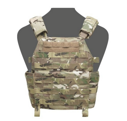 WARRIOR ASSAULT: DCS Special Forces Plate Carrier Combo, Base w/ Covered 5.56 M4 Mag Pouches, 2 Utility Pouches