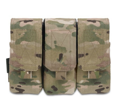 WARRIOR ASSAULT: DCS Special Forces Plate Carrier Combo, Base w/ Covered 5.56 M4 Mag Pouches, 2 Utility Pouches