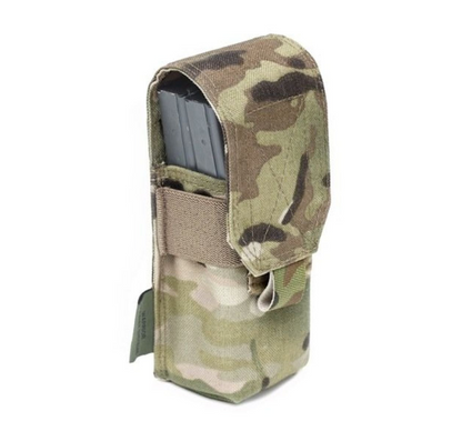 WARRIOR ASSAULT: DCS Special Forces Plate Carrier Combo, Base w/ Covered 5.56 M4 Mag Pouches, 2 Utility Pouches
