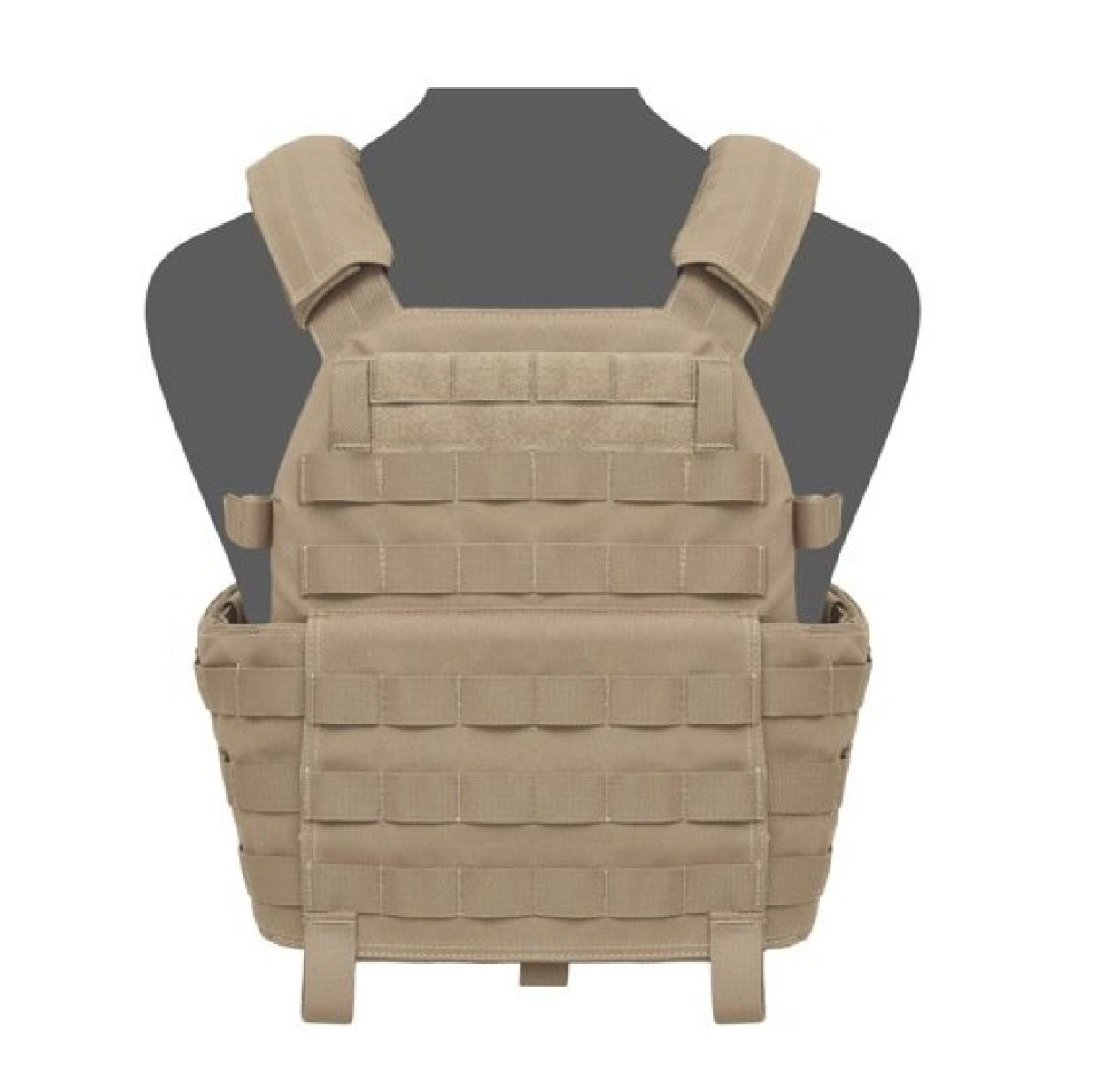 WARRIOR ASSAULT: DCS Special Forces Plate Carrier Combo, Base w/ Covered 5.56 M4 Mag Pouches, 2 Utility Pouches
