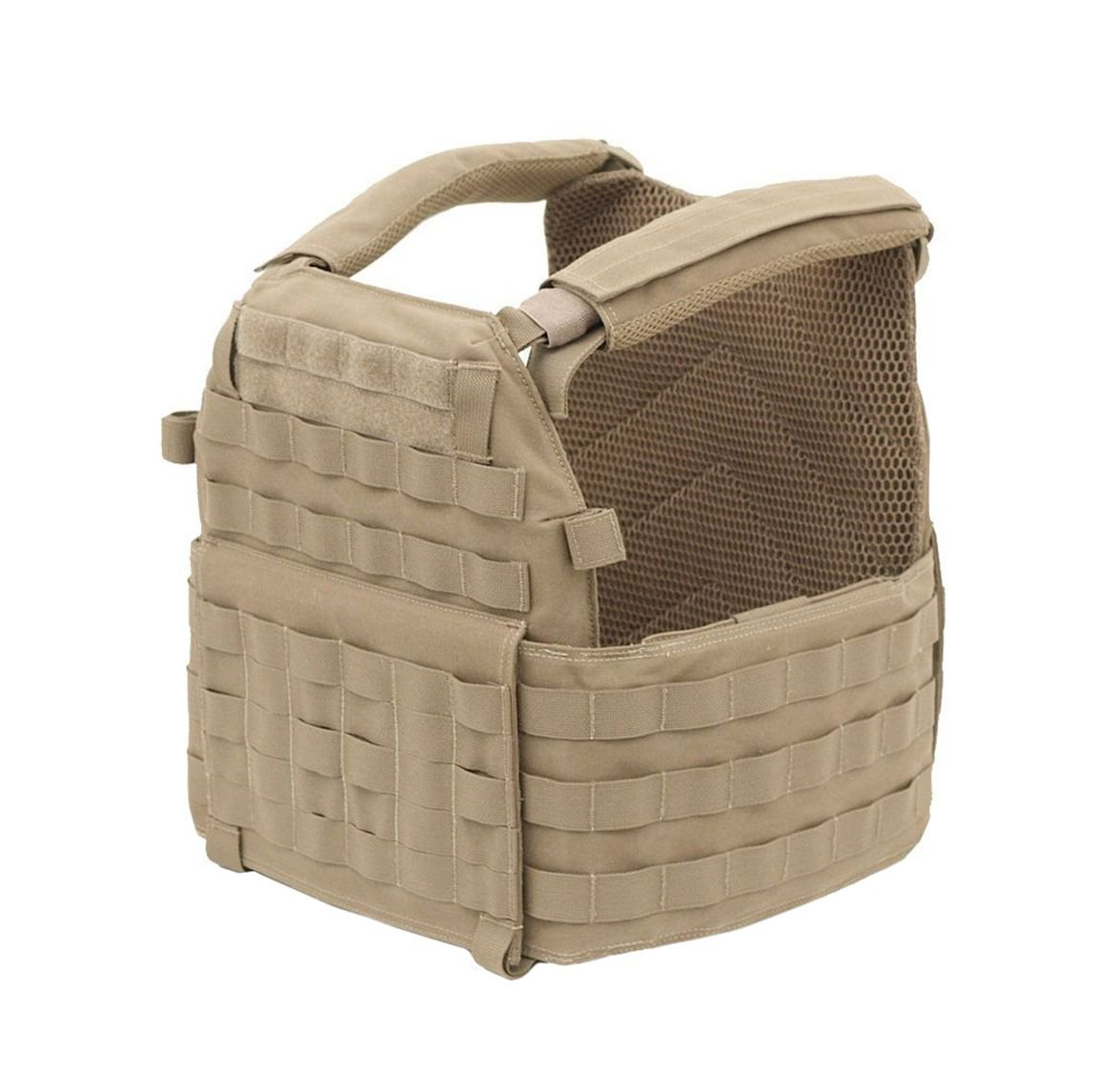 WARRIOR ASSAULT: DCS Special Forces Plate Carrier Combo, Base w/ Covered 5.56 M4 Mag Pouches, 2 Utility Pouches