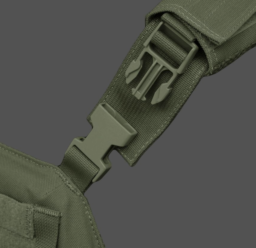 WARRIOR ASSAULT: DCS Special Forces Plate Carrier Combo, Base w/ Covered 5.56 M4 Mag Pouches, 2 Utility Pouches