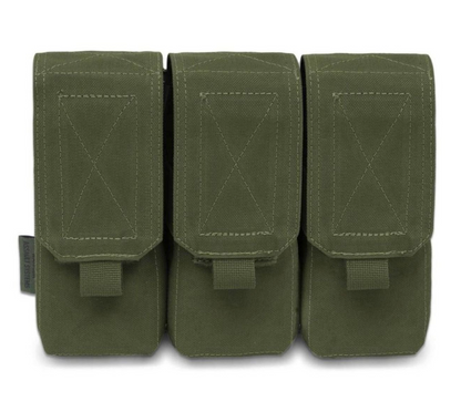 WARRIOR ASSAULT: DCS Special Forces Plate Carrier Combo, Base w/ Covered 5.56 M4 Mag Pouches, 2 Utility Pouches