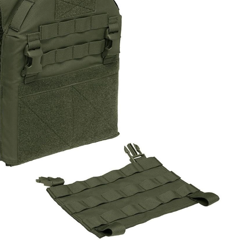 WARRIOR ASSAULT: Detachable Front Panel Plain MOLLE
