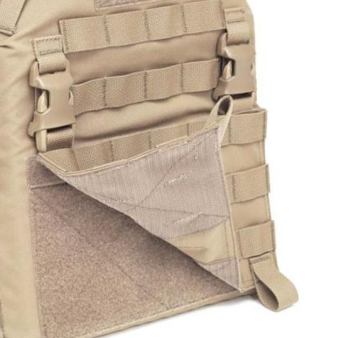 WARRIOR ASSAULT: Detachable Front Panel Plain MOLLE