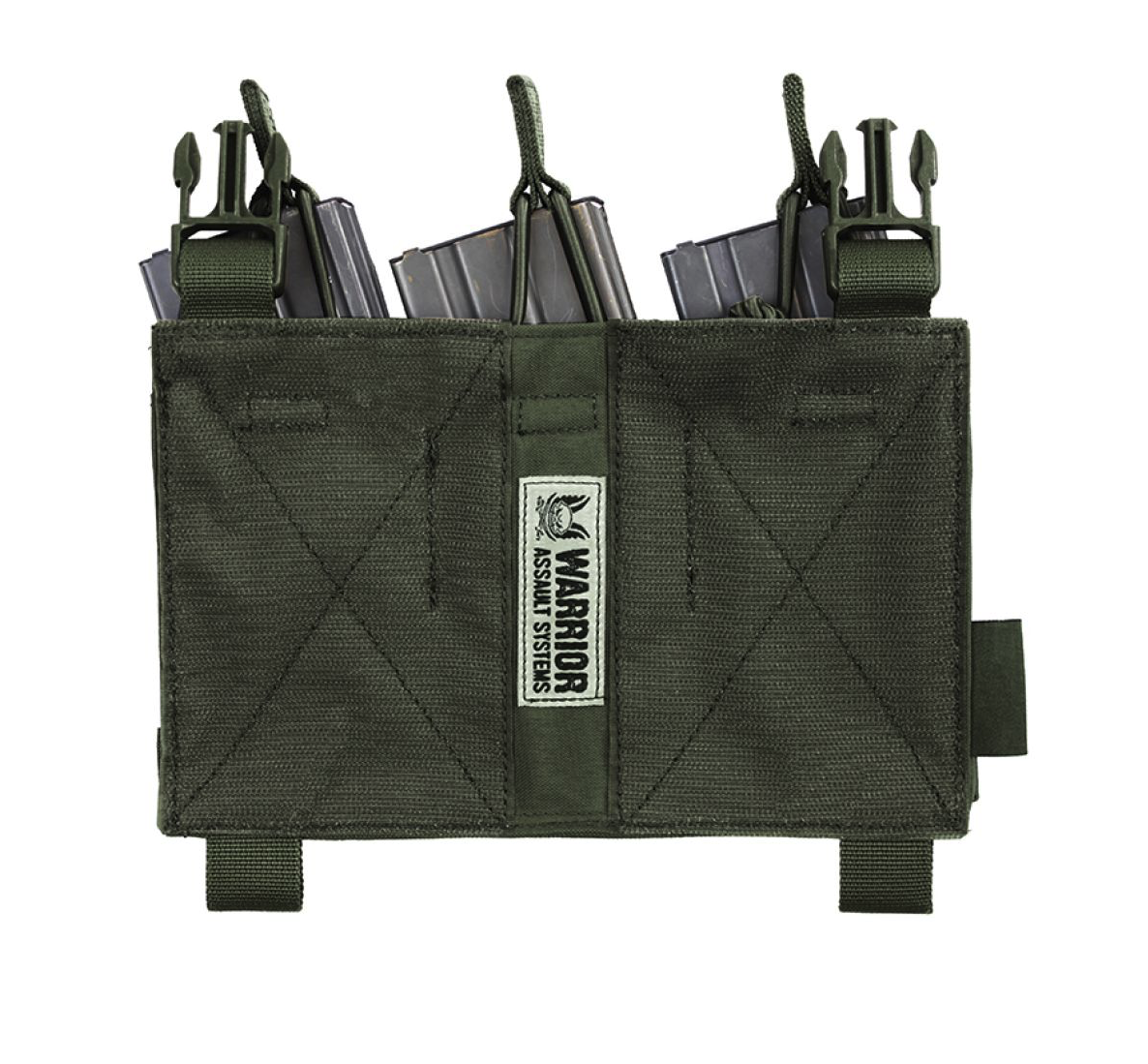 WARRIOR ASSAULT: Detachable Triple MOLLE Mag Pouch