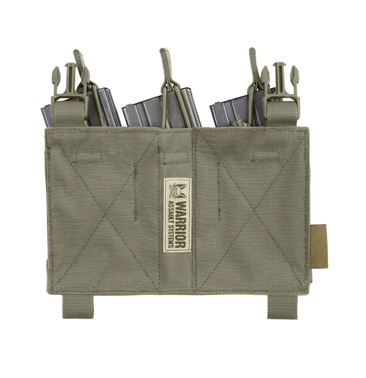 WARRIOR ASSAULT: Detachable Triple MOLLE Mag Pouch