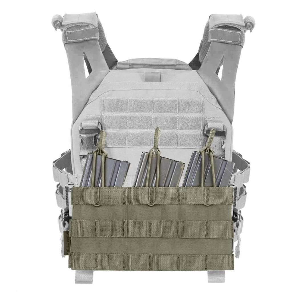WARRIOR ASSAULT: Detachable Triple MOLLE Mag Pouch