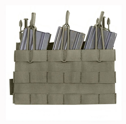 WARRIOR ASSAULT: Detachable Triple MOLLE Mag Pouch