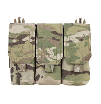 WARRIOR ASSAULT: Removable Triple Covered M4 Pouch