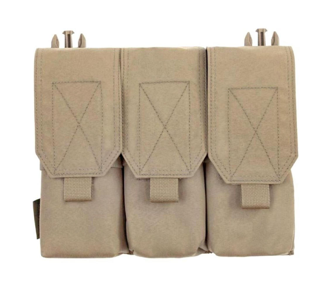 WARRIOR ASSAULT: Removable Triple Covered M4 Pouch