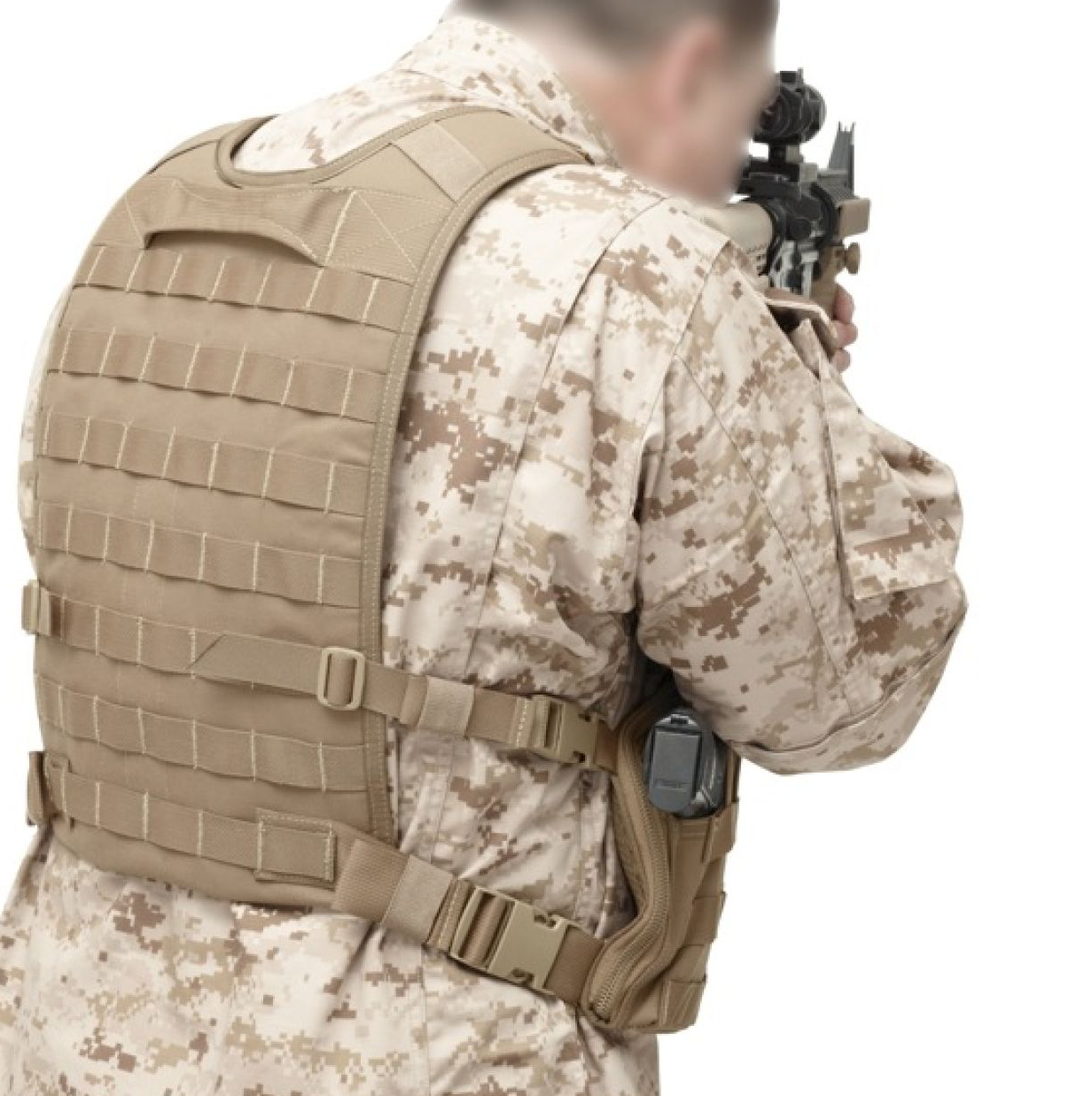 WARRIOR ASSAULT: Back Panel, 901 Chest Rig or Centurion Chest Rig Compatible