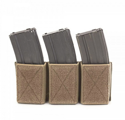 WARRIOR ASSAULT: Triple Velcro 5.56mm Mag Pouch, for Use with CPC Carrier