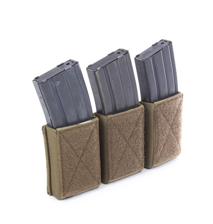 WARRIOR ASSAULT: Triple Velcro 5.56mm Mag Pouch, for Use with CPC Carrier