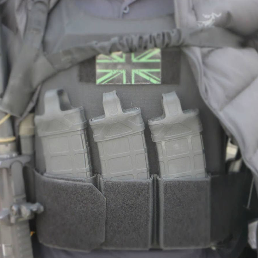 WARRIOR ASSAULT: CPC TVMP Covert Plate Carrier w/ Triple 5.56 Open Velcro Mag Pouch