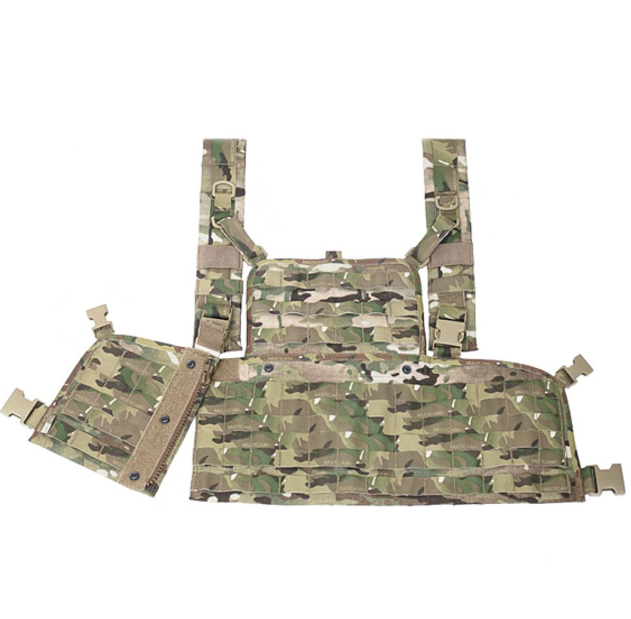 WARRIOR ASSAULT: 901 Chest Rig Base, MOLLE Platform
