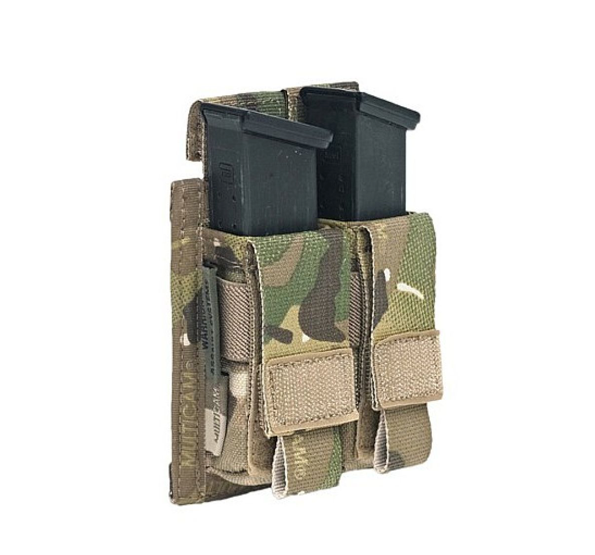 WARRIOR ASSAULT: Double 9mm Pistol Direct Action (DA) Mag Pouch