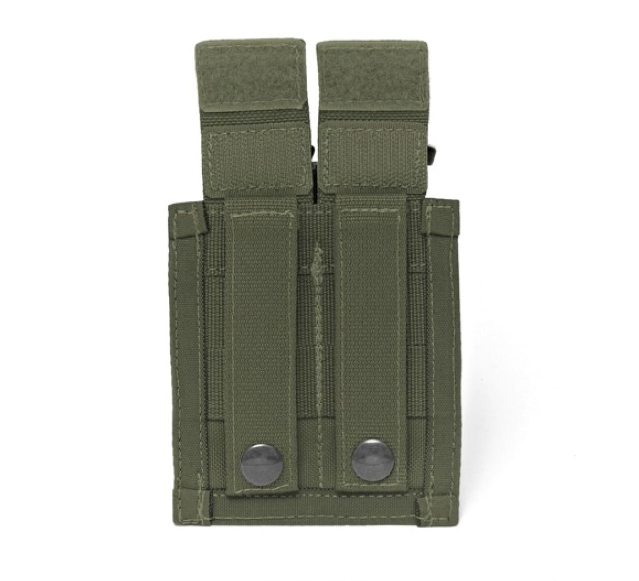 WARRIOR ASSAULT: Double 9mm Pistol Direct Action (DA) Mag Pouch