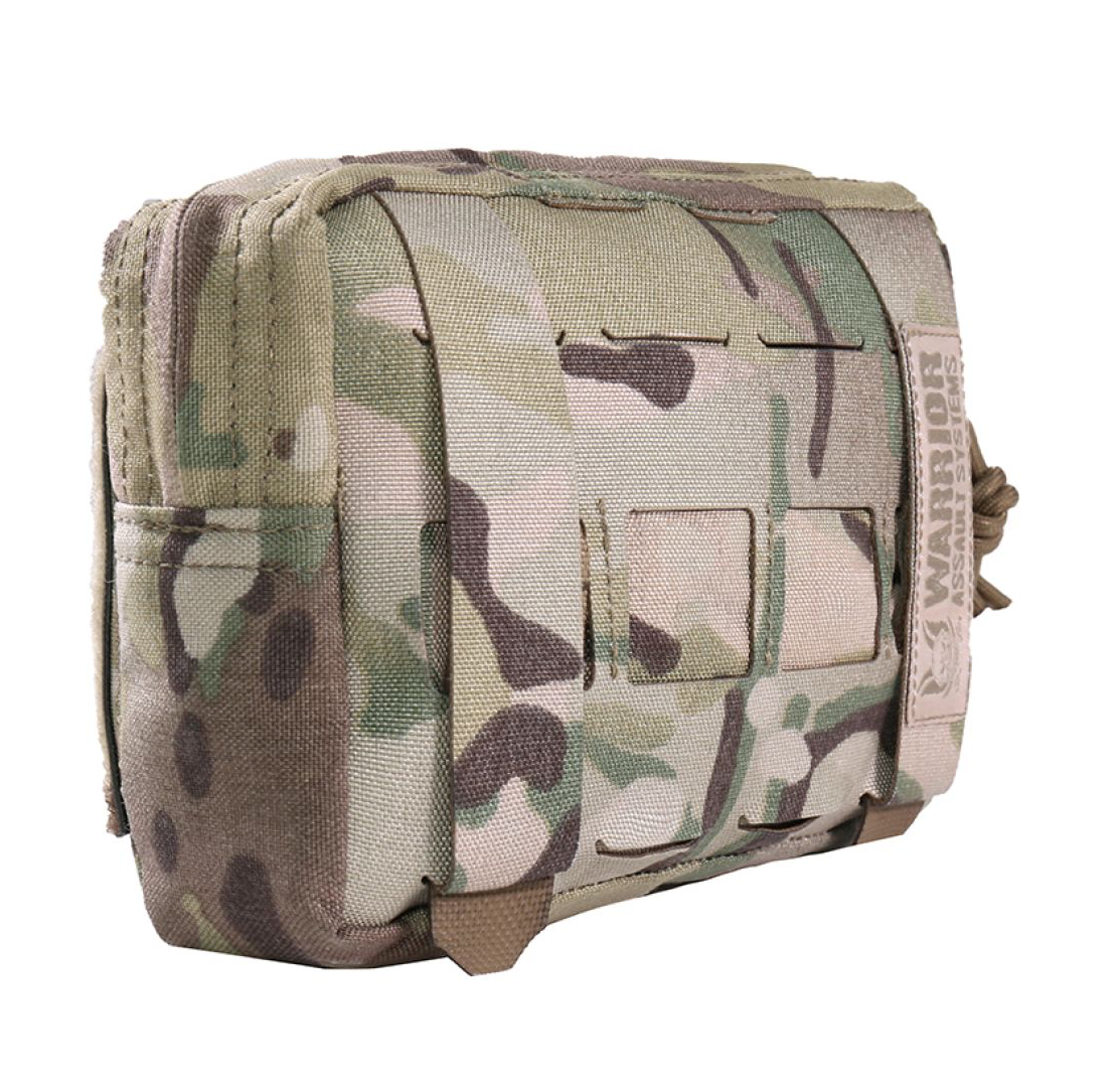 WARRIOR ASSAULT: Laser Cut Small Horizontal Utility Pouch