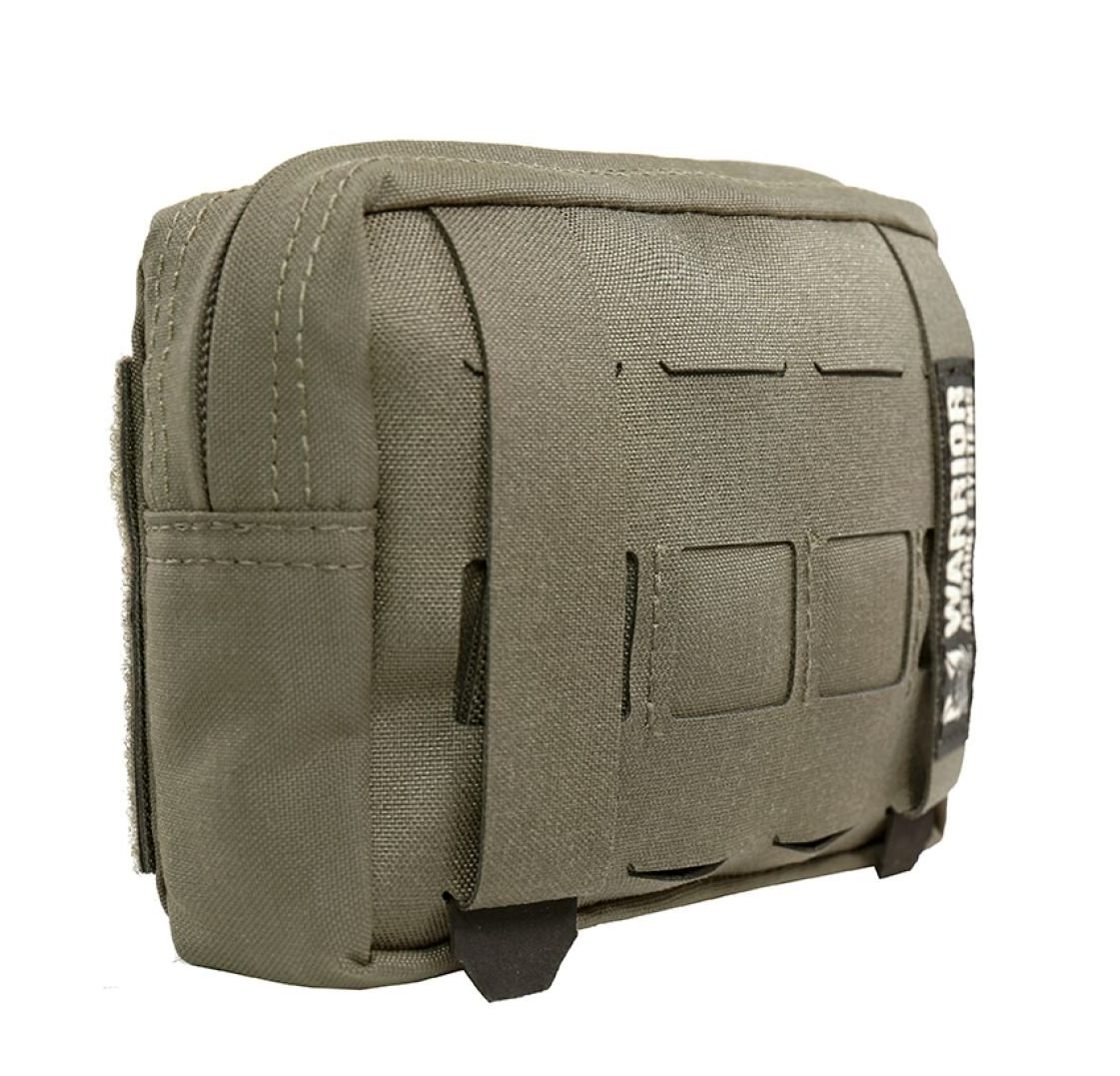WARRIOR ASSAULT: Laser Cut Small Horizontal Utility Pouch