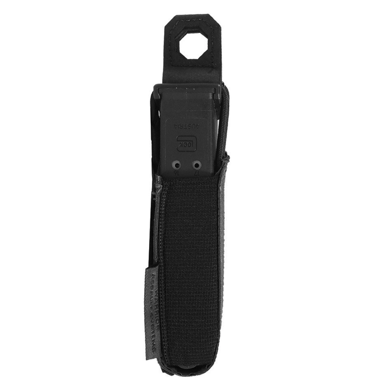 WARRIOR ASSAULT: Laser Cut Single Bungee Pistol Pouch