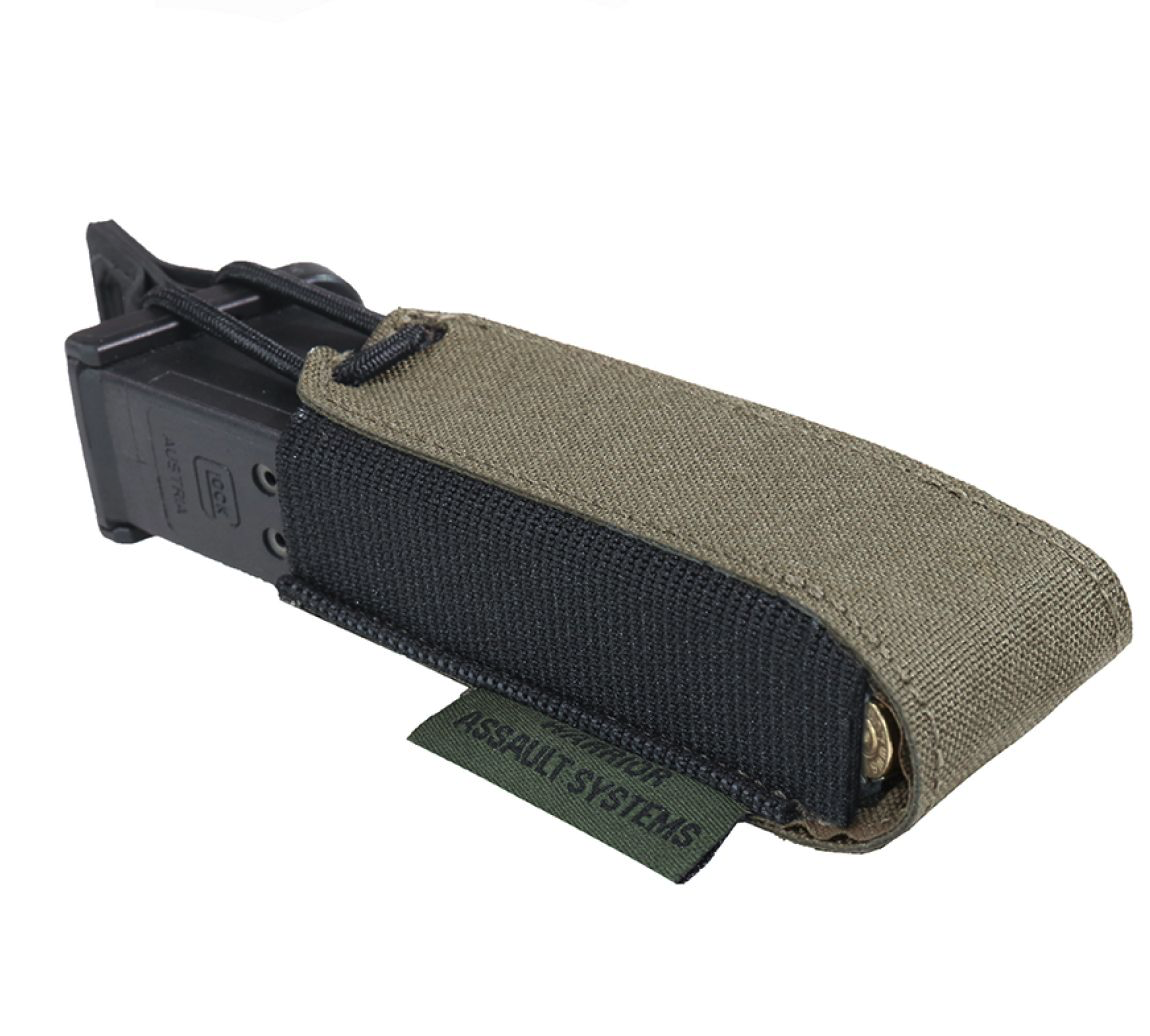 WARRIOR ASSAULT: Laser Cut Single Bungee Pistol Pouch