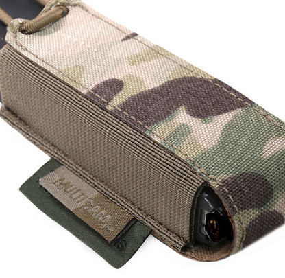 WARRIOR ASSAULT: Laser Cut Single Bungee Pistol Pouch