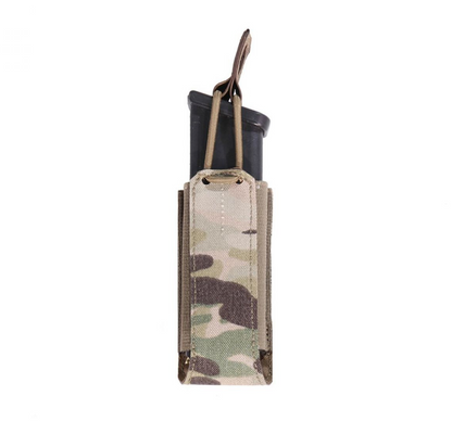 WARRIOR ASSAULT: Laser Cut Single Bungee Pistol Pouch