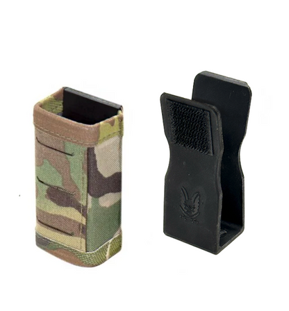 WARRIOR ASSAULT: Laser Cut Single Snap Mag Pouch 9mm Short