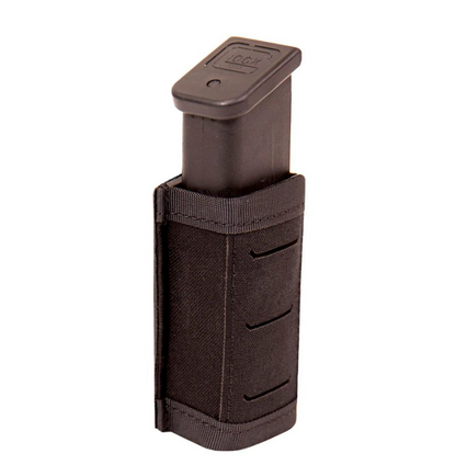 WARRIOR ASSAULT: Laser Cut Single Snap Mag Pouch 9mm Short