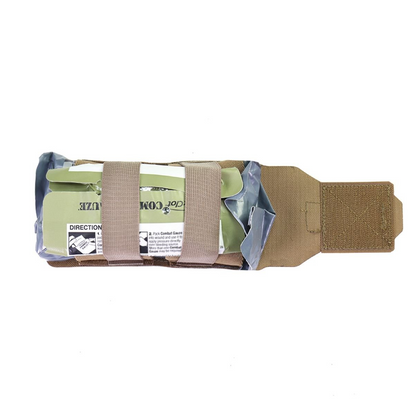 WARRIOR ASSAULT: Laser Cut Small Horizontal Individual First Aid Kit (IFAK)