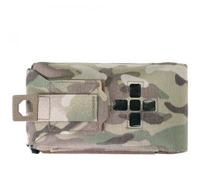 WARRIOR ASSAULT: Laser Cut Small Horizontal Individual First Aid Kit (IFAK)