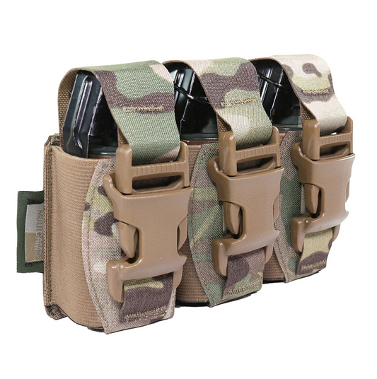 WARRIOR ASSAULT: Laser Cut Triple 40mm Flash Bang Pouch