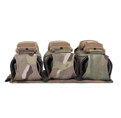 WARRIOR ASSAULT: Laser Cut Triple 40mm Flash Bang Pouch