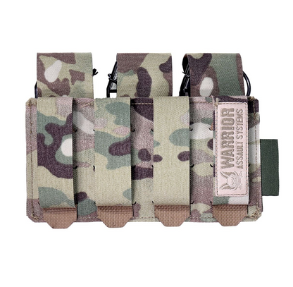 WARRIOR ASSAULT: Laser Cut Triple 40mm Flash Bang Pouch