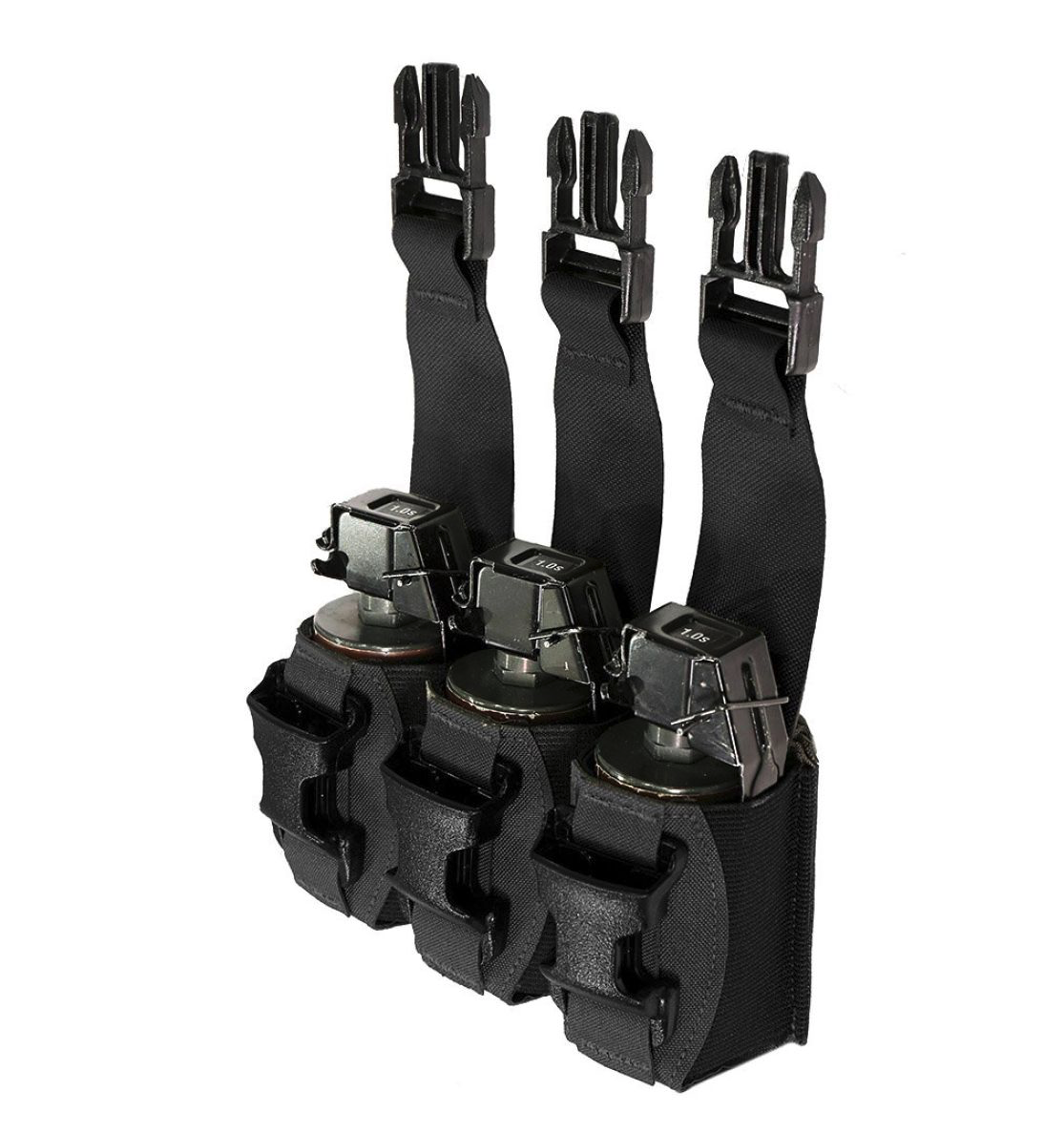 WARRIOR ASSAULT: Laser Cut Triple 40mm Flash Bang Pouch