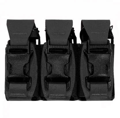 WARRIOR ASSAULT: Laser Cut Triple 40mm Flash Bang Pouch