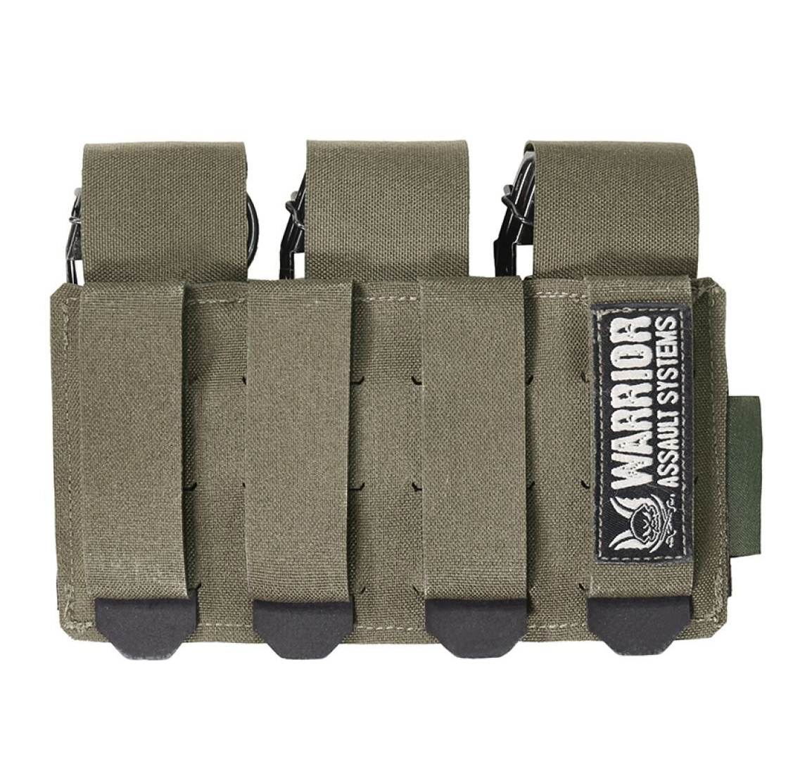WARRIOR ASSAULT: Laser Cut Triple 40mm Flash Bang Pouch