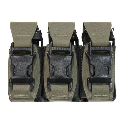 WARRIOR ASSAULT: Laser Cut Triple 40mm Flash Bang Pouch