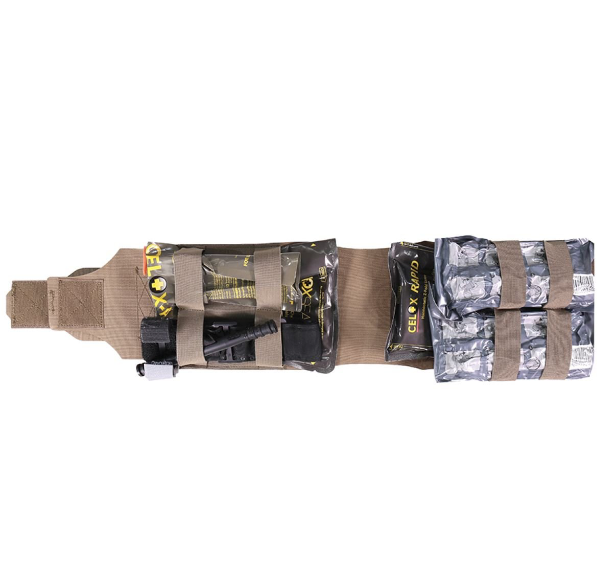 WARRIOR ASSAULT: Laser Cut Large Horizontal Individual First Aid Kit (IFAK)