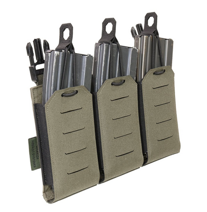 WARRIOR ASSAULT: Laser Cut Detachable Triple Bungee 5.56 Panel
